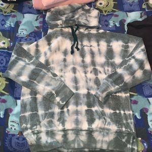 PINK oversized Vintage Fleece Hoodie